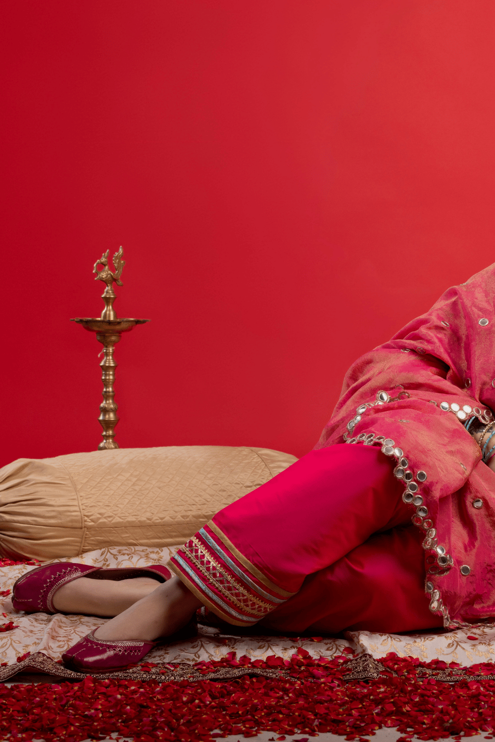 NEELAMBARI FARSHI SET