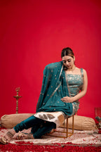 MORNI BODYCON SUIT & CHURIDAR SET
