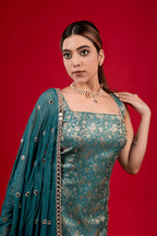 MORNI BODYCON SUIT & CHURIDAR SET