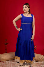 SAIBA NEEL CAPE DRESS