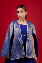 SAIBA NEEL CAPE DRESS