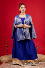 SAIBA NEEL CAPE DRESS