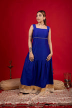 SAIBA NEEL CAPE DRESS