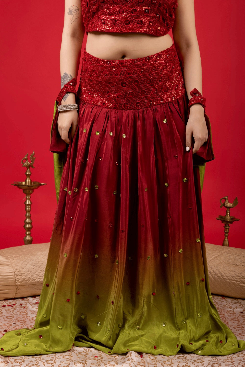 DIL HAARA LEHENGA SET